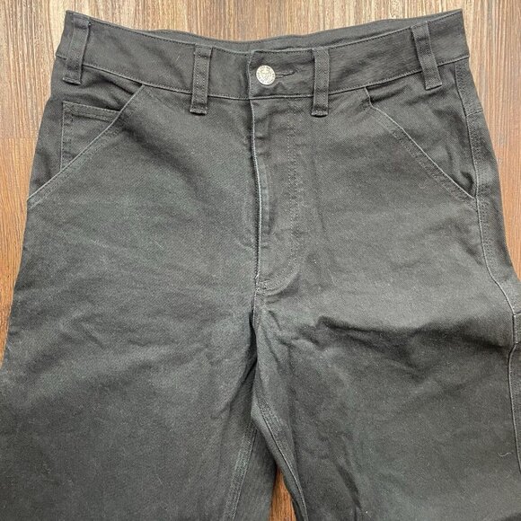 Nike 90’s Vintage Denim Black Jeans Loose Baggy Hip Hop Grunge Men’s Size 28 - Picture 3 of 11